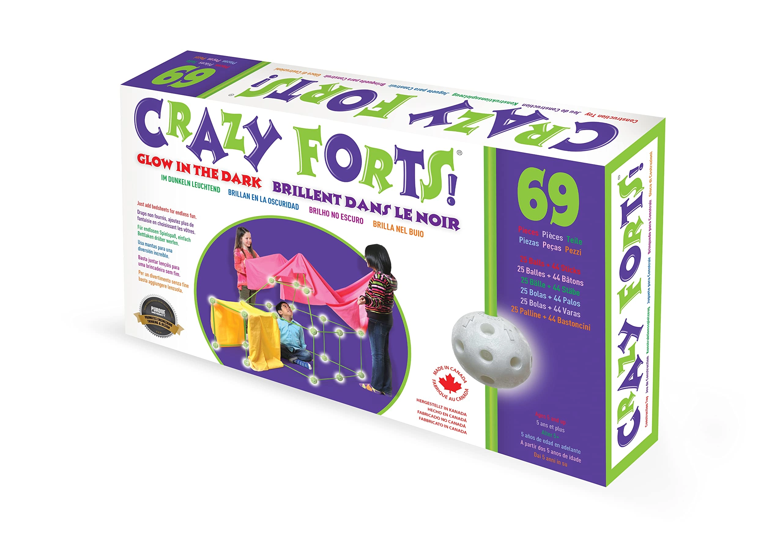 Crazy Forts Everest Toys - Glow in The Dark