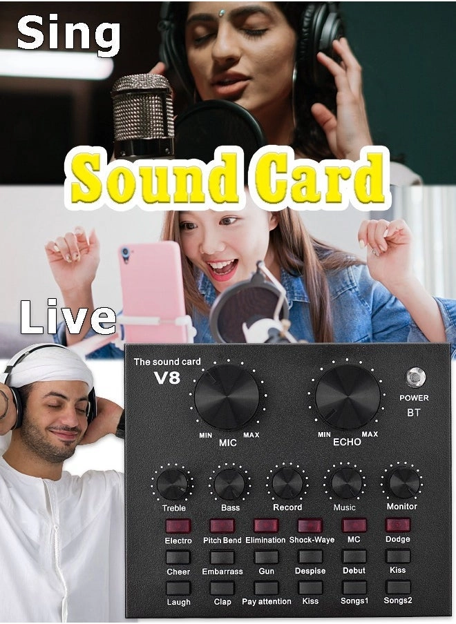 V8 Live Sound Card