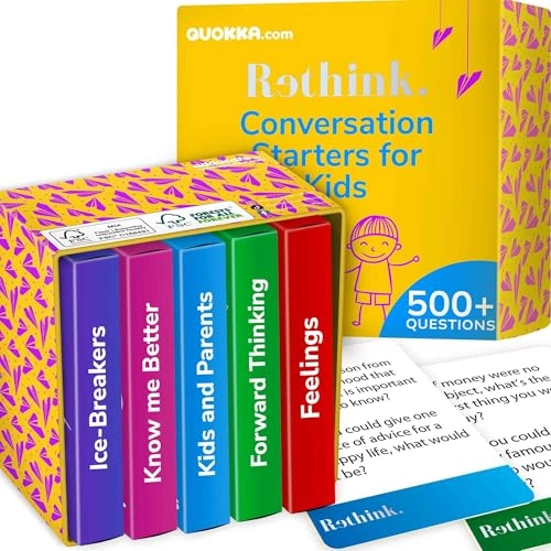 Rethink! - Conversation Starters 500 Cards Family Pack