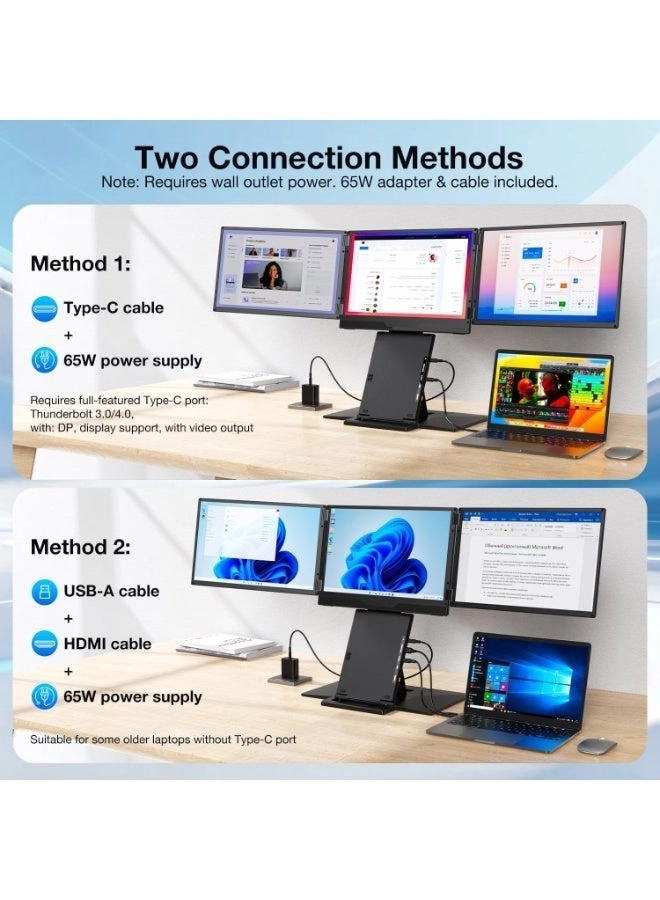 Quad Laptop Screen Extender - 1920 × 1200 15.3 in