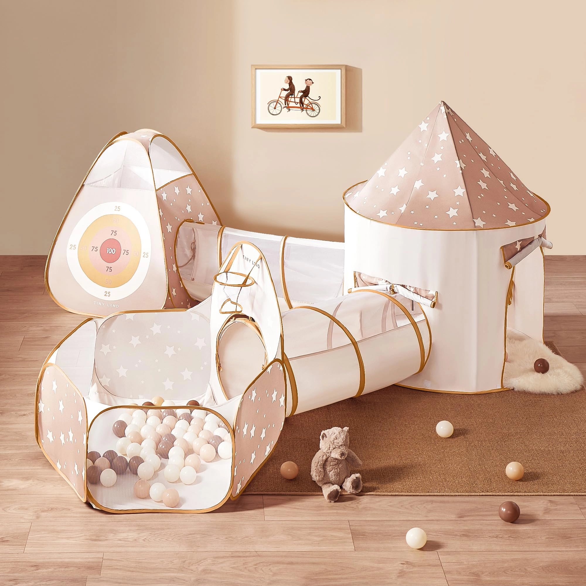 TINY LAND INC Play Tunnel and Ball Pit