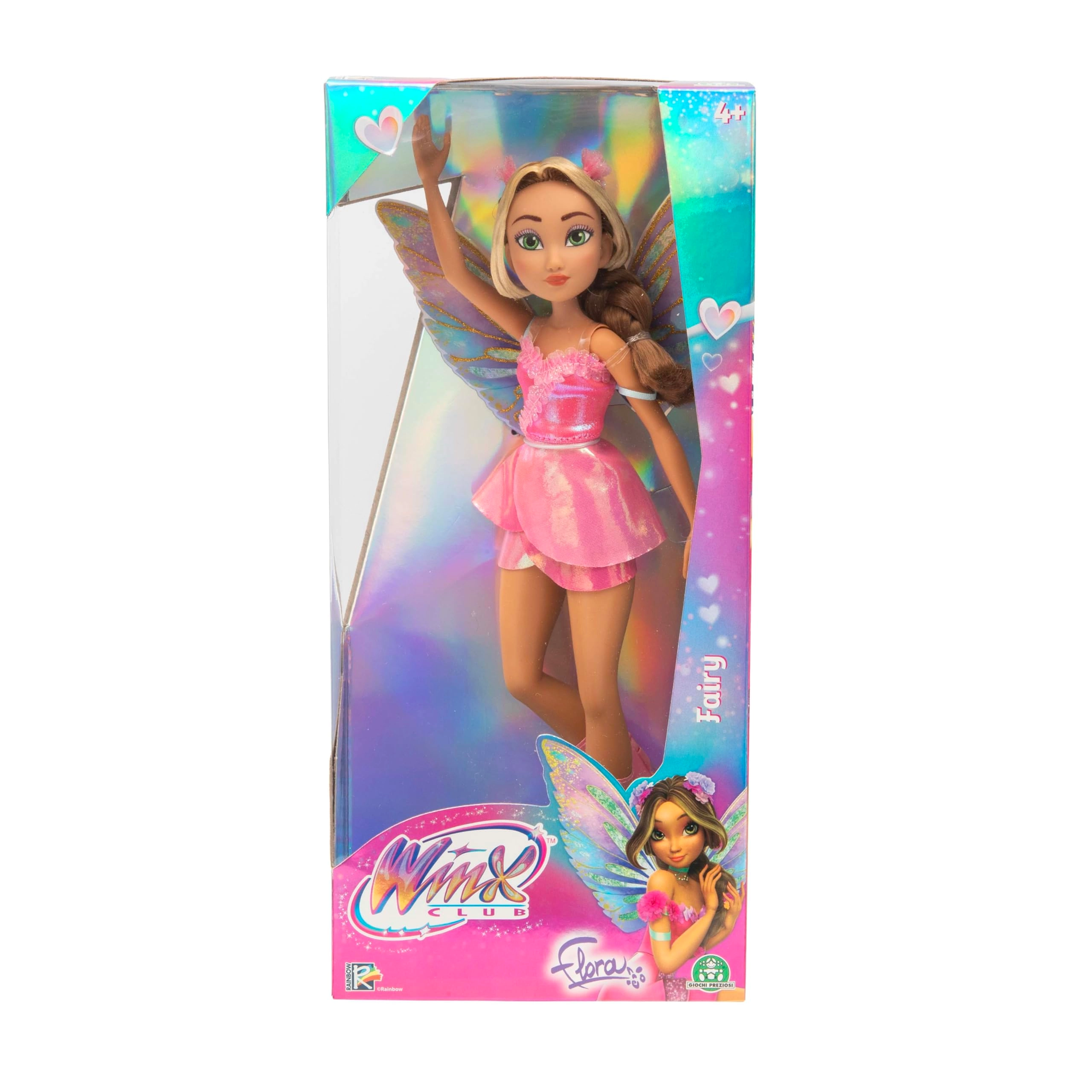 Winx Club Flora Articulated Doll - 26 cm Fairy Ages 3+