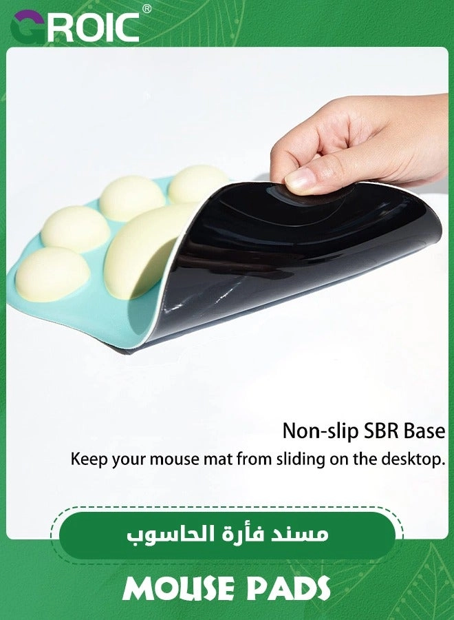 Cat Paw Silicone Gel Ergonomic Mouse Pad - 27.6x19.6 cm