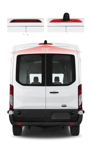 Brake light camera - Night vision + 5 inch Monitor