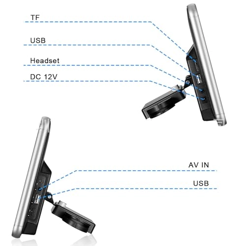 Car Headrest Monitor - 10.1-inch Pack