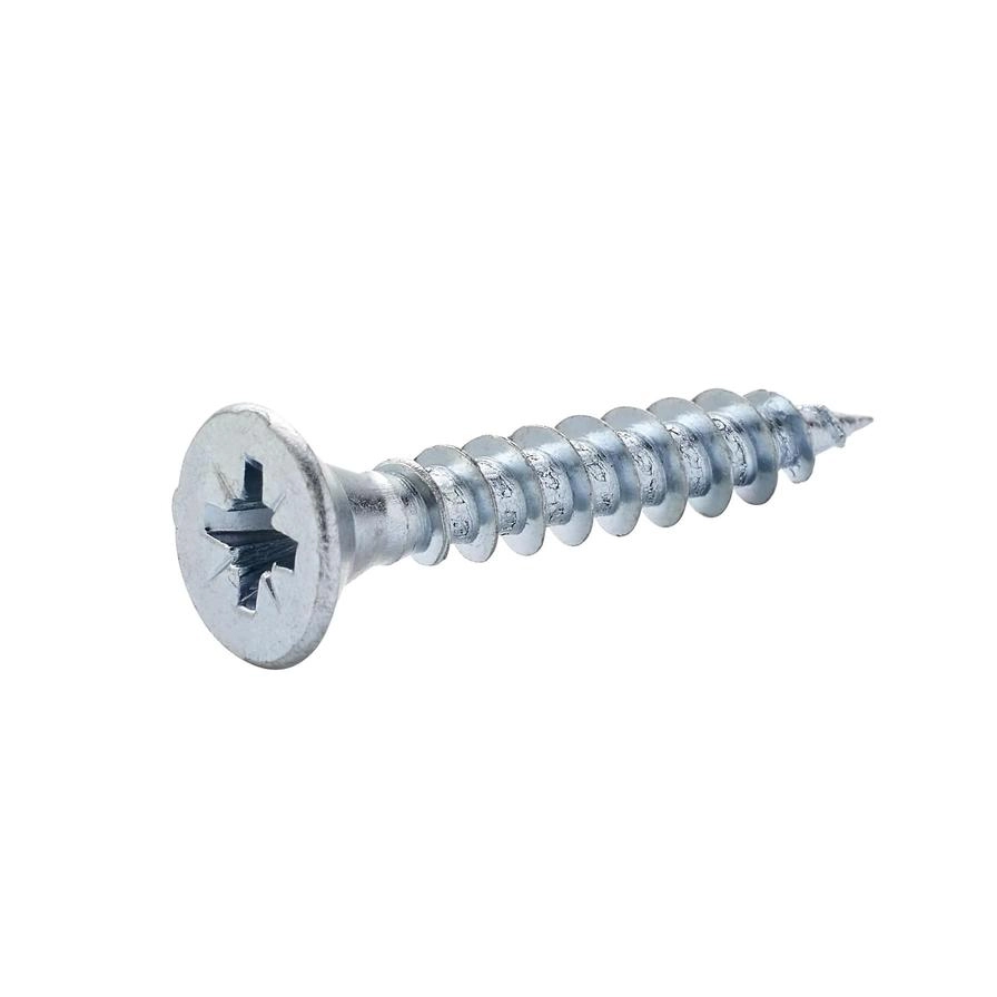 Zinc-Plated Carbon Steel Wood Screw Pack 5mm 30mm