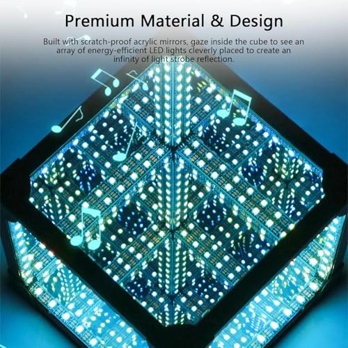 Infinity Mirror Tunnel Light - One Color