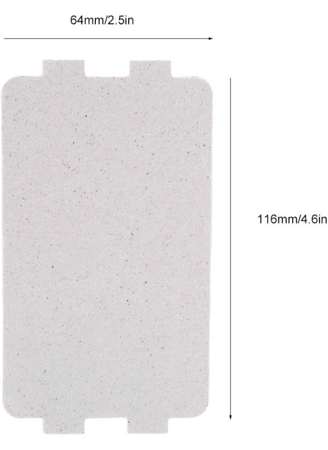 Mica Sheet - 5PCS Silver