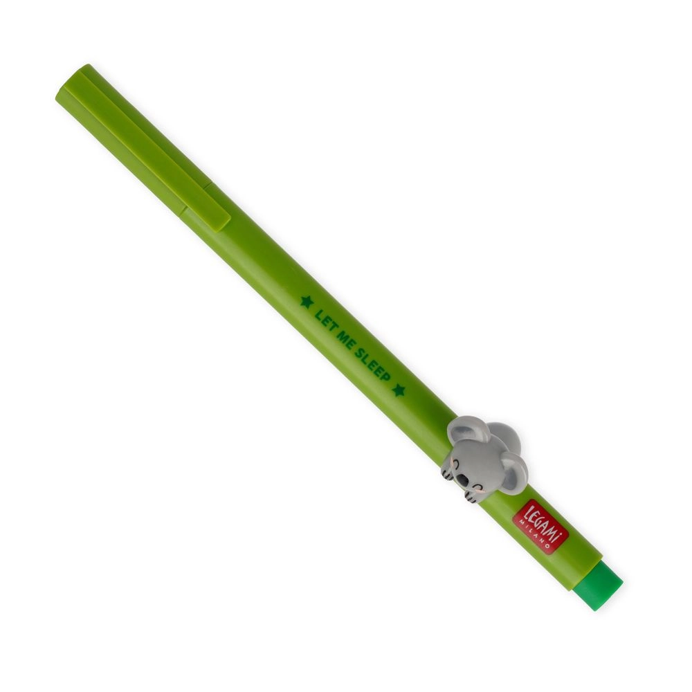 Legami Lovely Friends Koala - Green ink Foil details