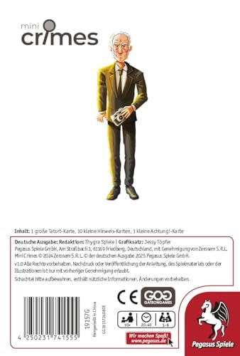 MiniCrimes - Faulty image - Card Game (German)