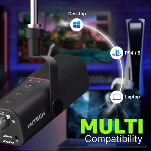 IX-MIC01 USB+XLR Microphone