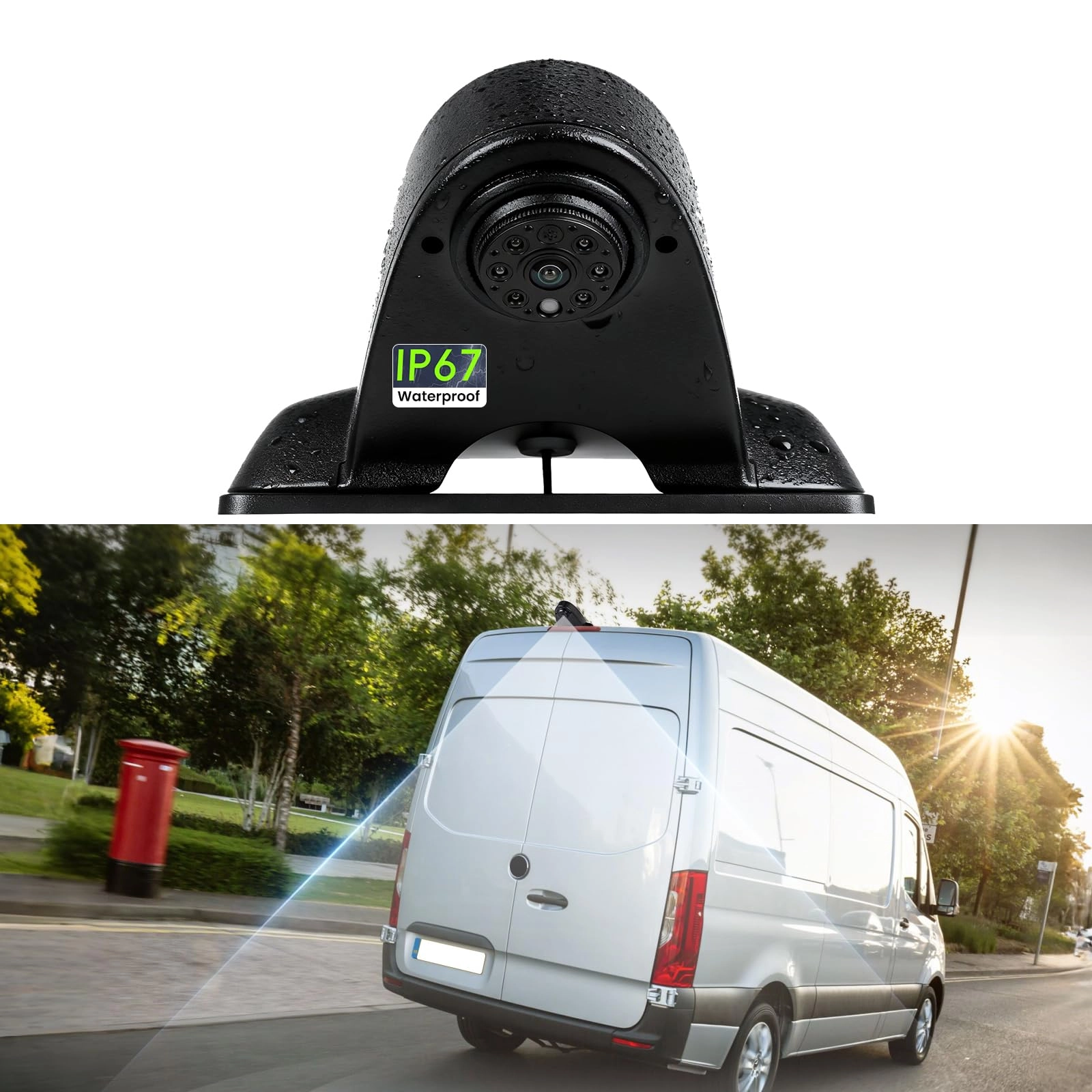 Rear View Camera - Night Vision Wired 1.0 Megapixel
