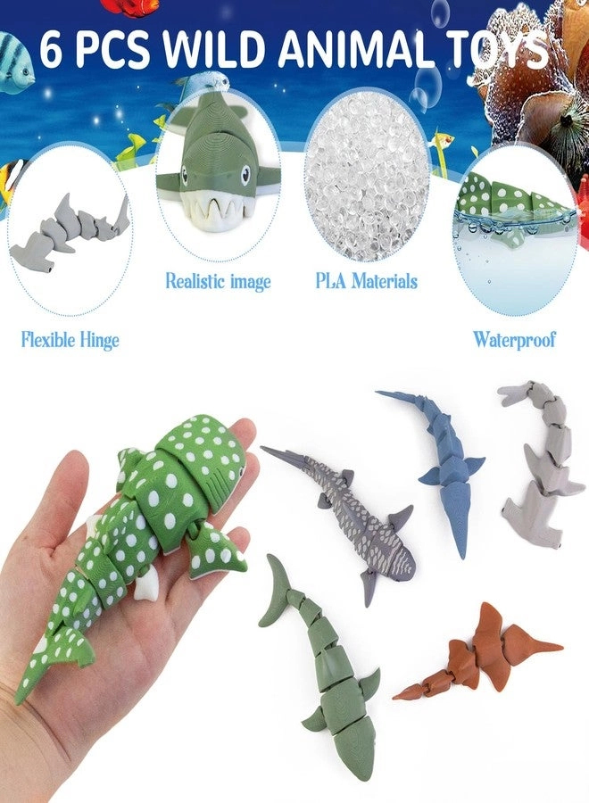 Shark Figurines - 6PCS