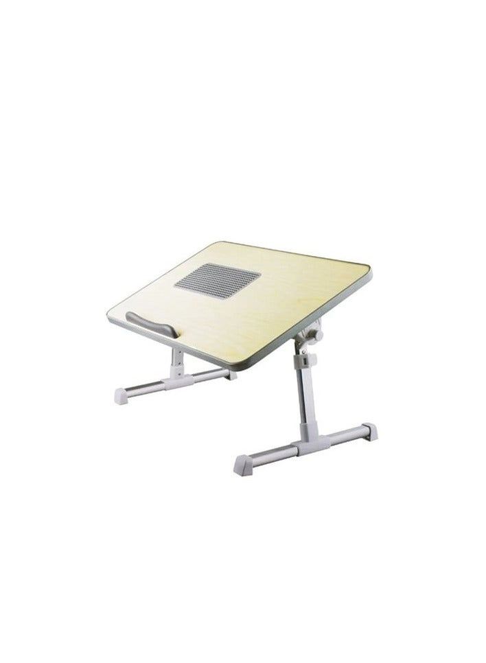 Laptop Stand Table - Height And Angle Adjustable Folding Anti Slip Pad
