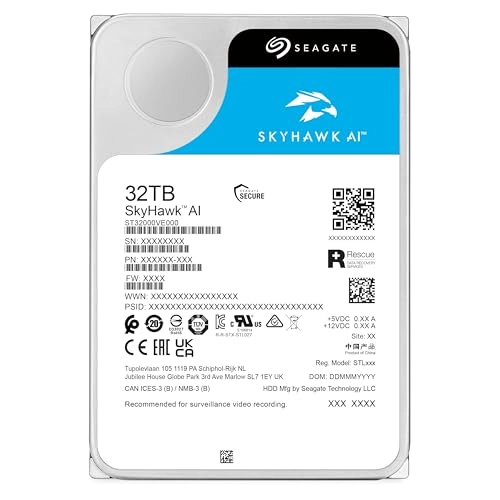SkyHawk AI 3.5" 7200rpm 512MB SATA 6Gb/s (ST32000VEZ00) - 32TB