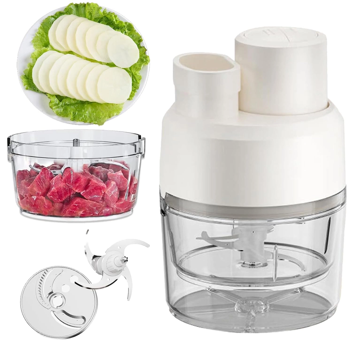 JODAIS Vegetable Cutting Machine - 3.5 Cups Electric