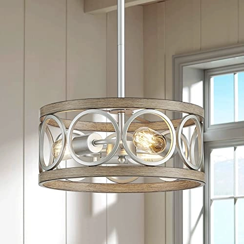 Modern Drum Chandelier - 41.3"