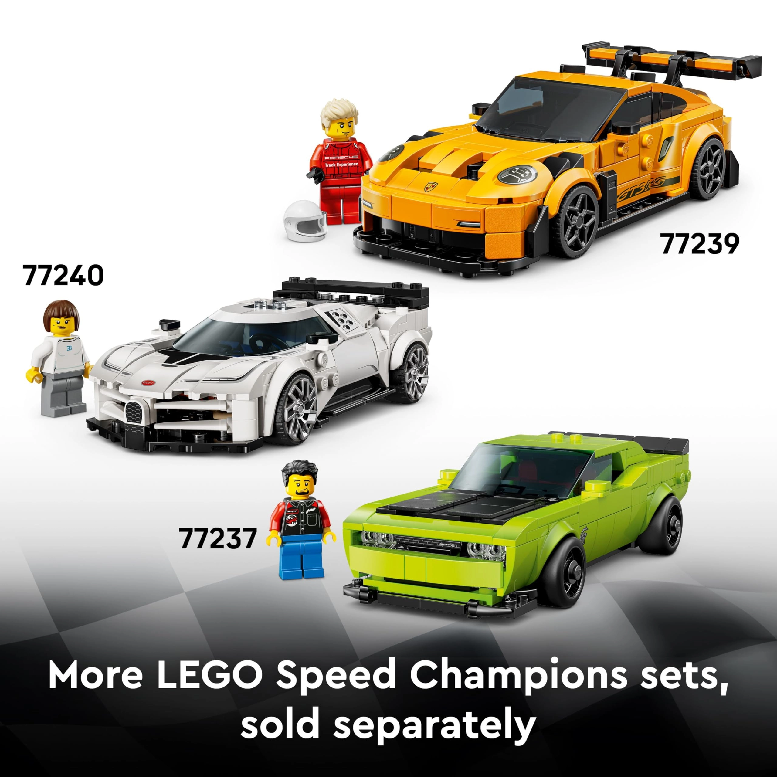 Speed Champions Lamborghini Revuelto + Speed Champions Lamborghini Huracán STO