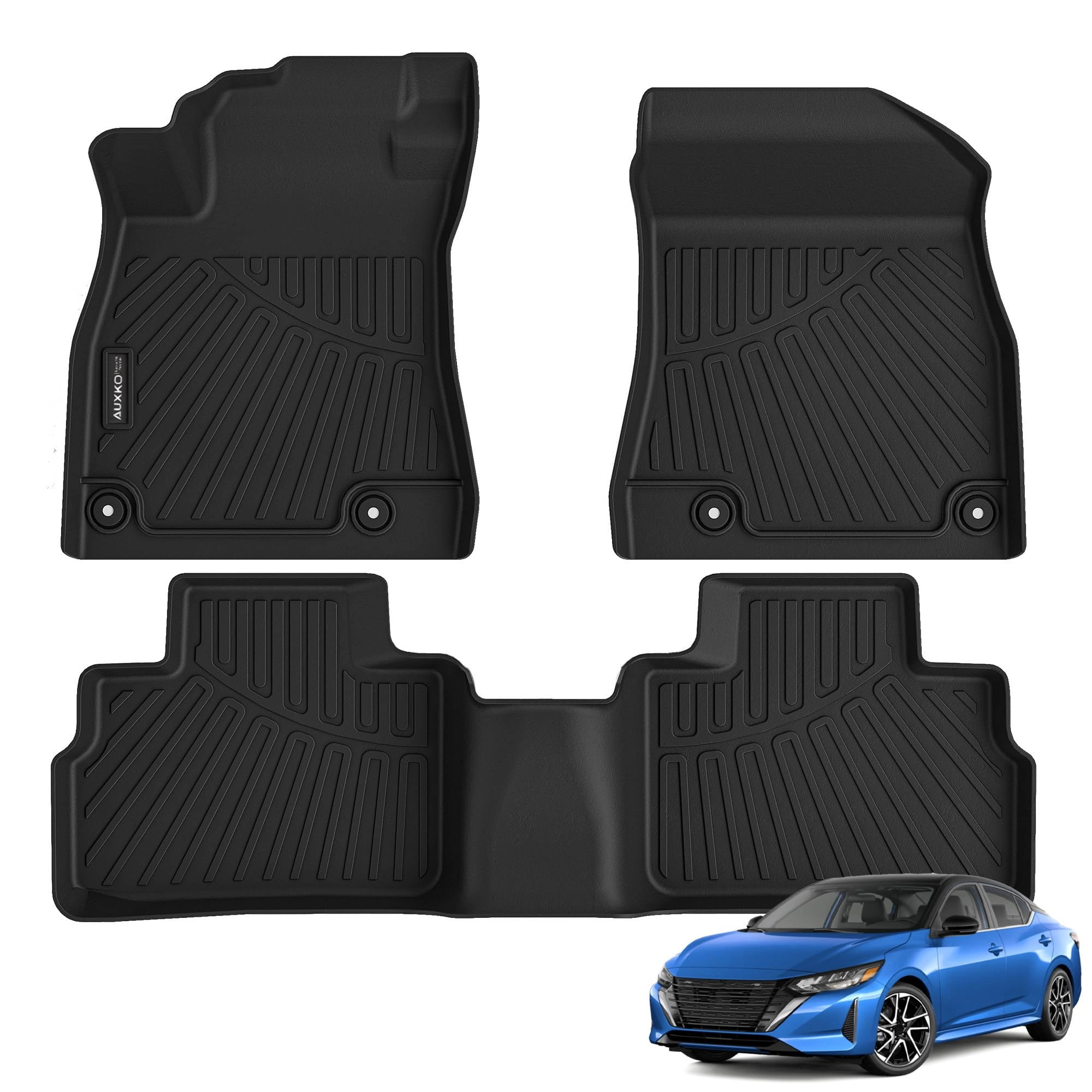 auxko All Weather Floor Mats - Nissan Sentra 2020-2025 Inside