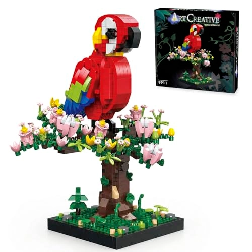 Rainforest Flower Parrot - 910PCS