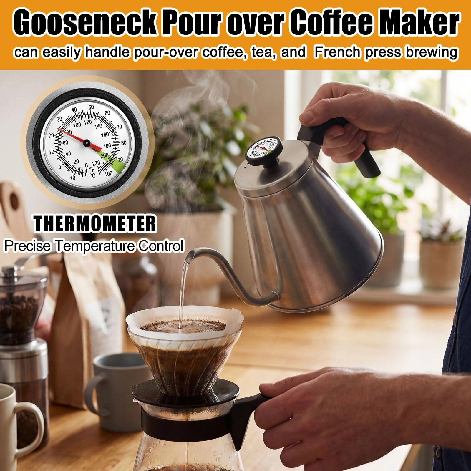 Gooseneck Kettle - 1.2L Pack