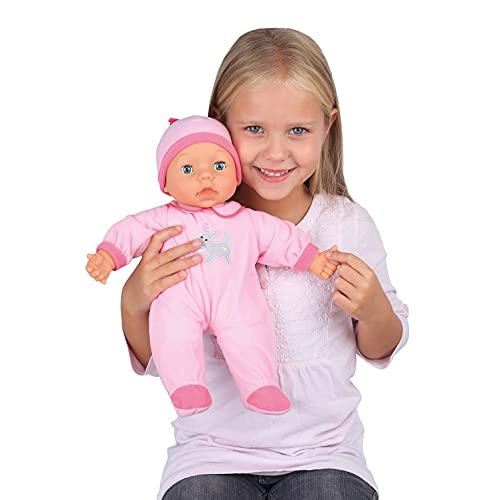 Interactive Doctor Baby Doll Set - 38 cm Pink