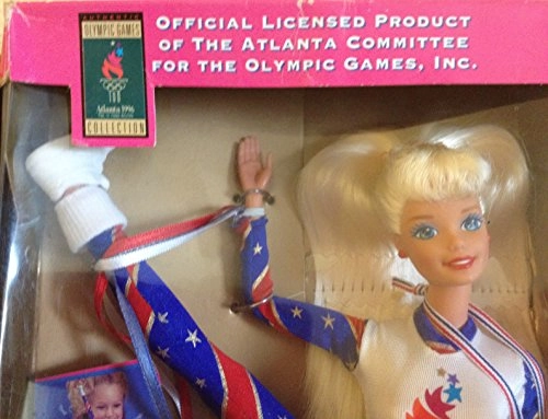 Olympic Gymnast Doll - Plastic Ages 4+