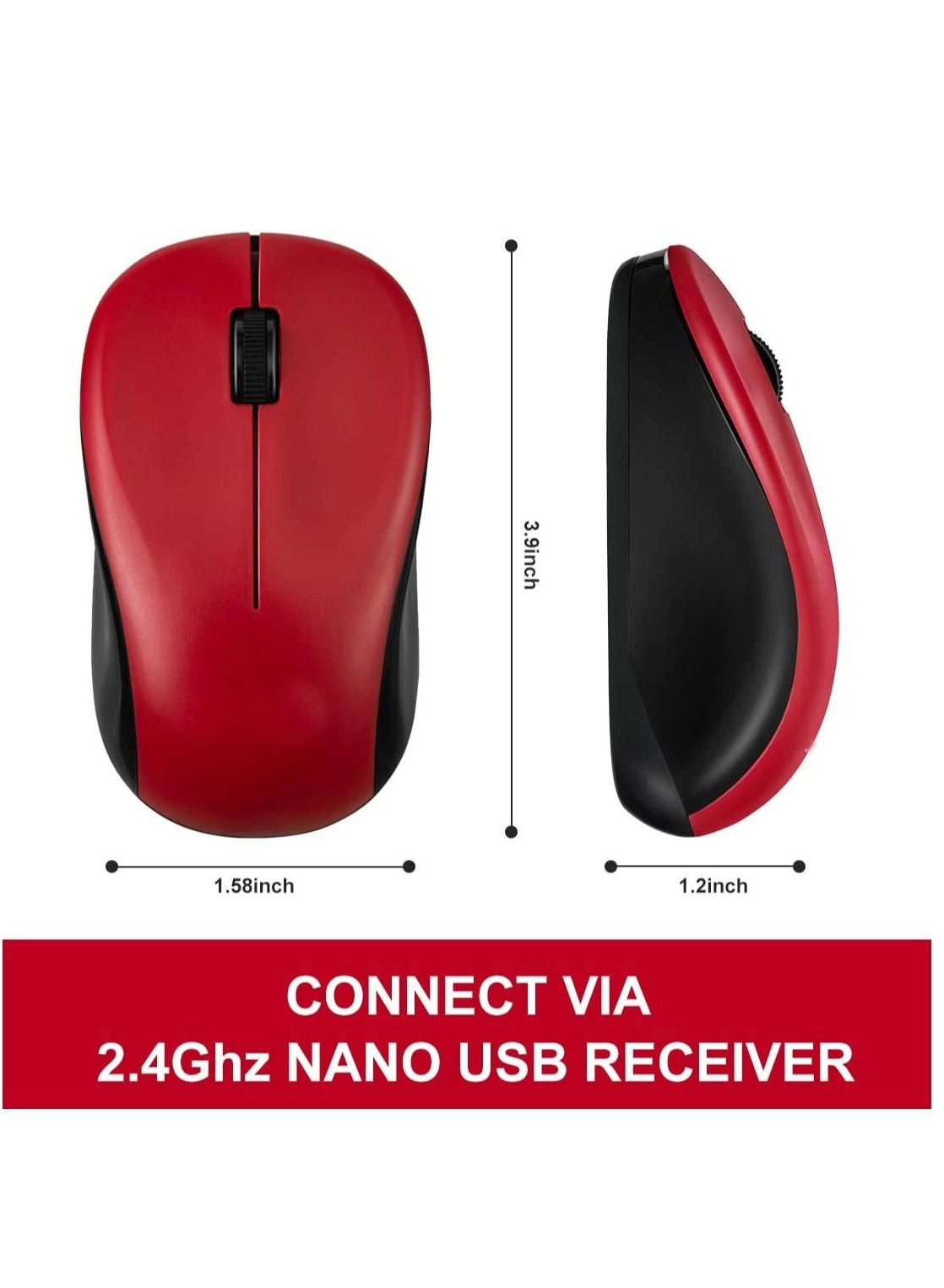 Optical Mouse - Wireless