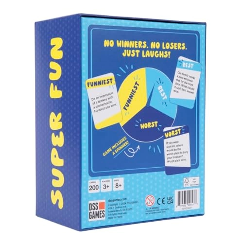 The Super Fun Family Time Game - Card Game