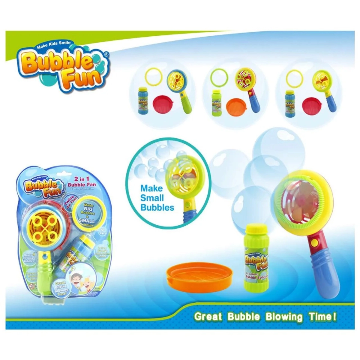 Battery Operated Micro Bubble Fun