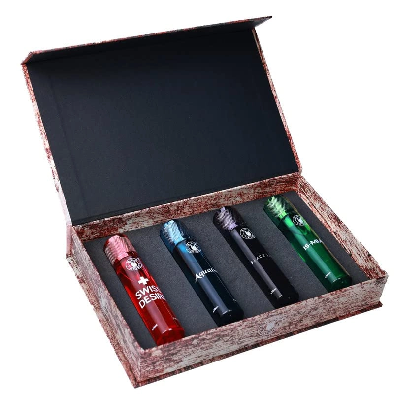 DONATO STYLING PRODUCTS, Bhiwandi, Thane, Maharashtra, 421302 Black Jack - 30 ml + Aquatism + Is-Miami + Swiss Desire