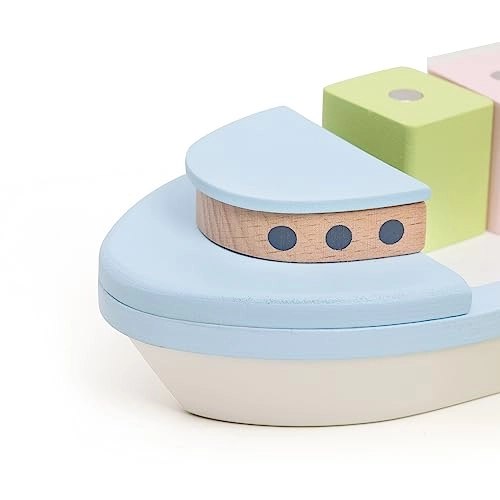 Magnetic Game Cargo Ship - 24 months - 5 years 13 pieces