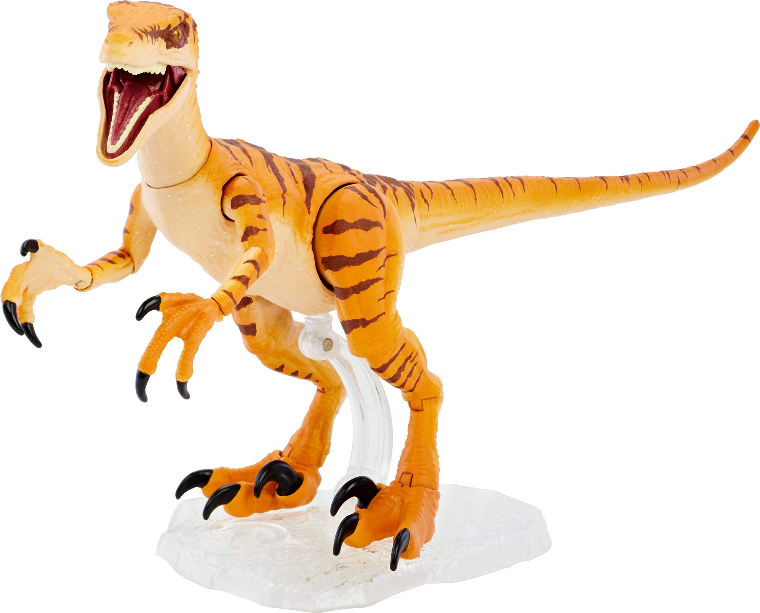 Mattel Tiger Velociraptor - Amber Collection - 8 years Jurassic World Velociraptor 2 pieces