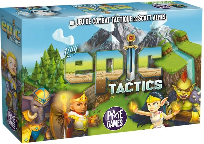 Tiny Epic Tactics + Terrains - Expansion + Decaps (French)