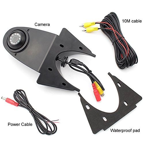 Brake Light Reversing Camera + Rear View Mirror Monitor - Night vision 628 x 586 pixels