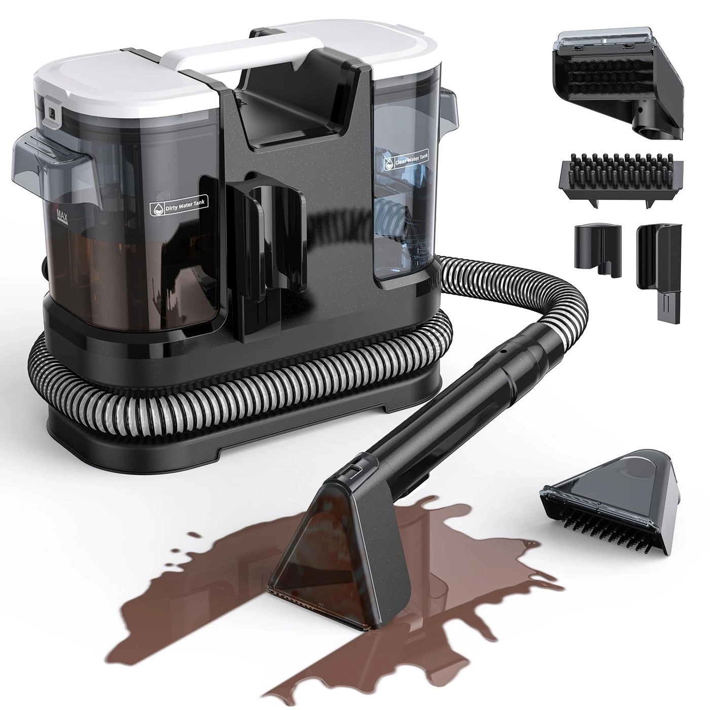 welsauber Couch Cleaner Machine - Self-Cleaning 600W