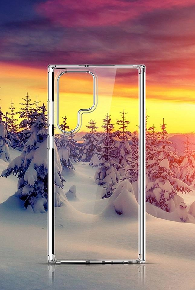 madico Protective Clear Case - Back Case for Samsung Galaxy S22 Ultra