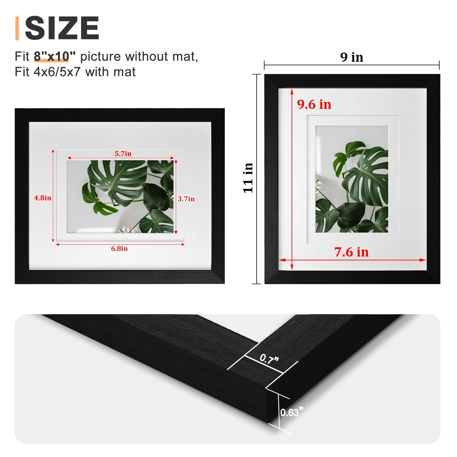 8x10 Picture Frames - 8x10 4