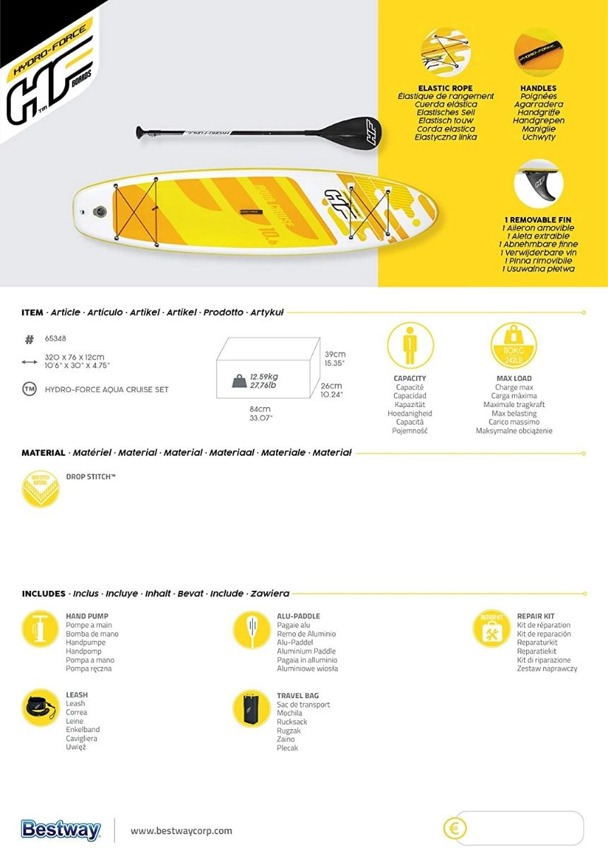 Hydro-Force Aquacruise - stand-up paddleboard