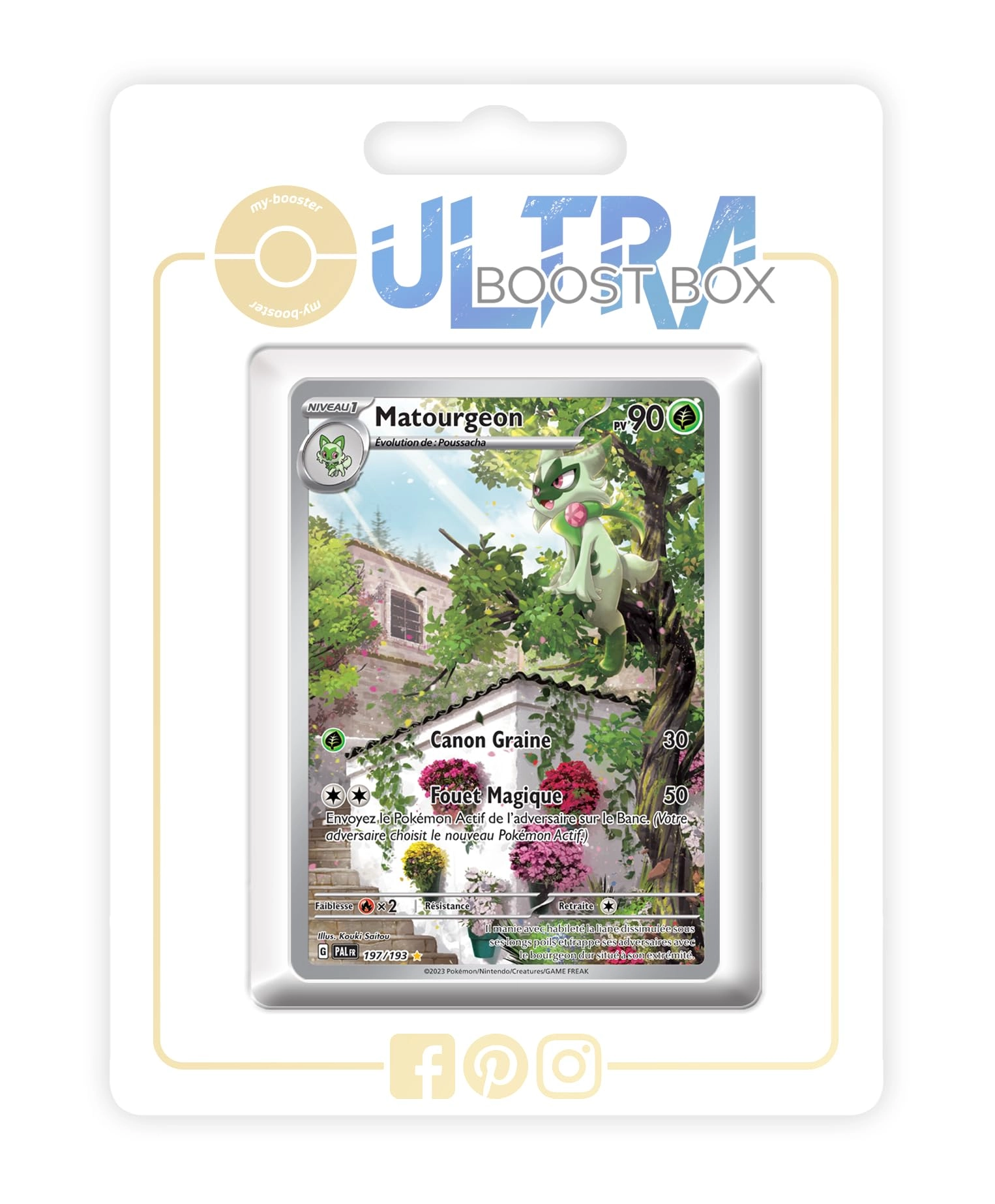 SV02-FR24-UB-197 - Pokémon Cards Box 3+ years 10 pcs