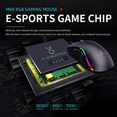 Wired Gaming Mouse - USB