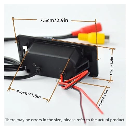 Backup Camera - Night Vision 756 (H) x 504 (V)