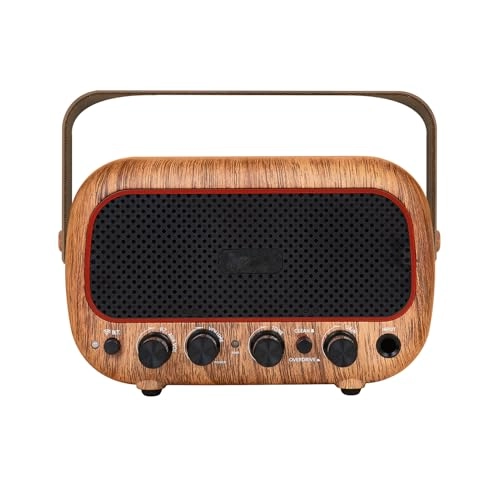 Portable BT Guitar Amplifier - 5W Dual Speaker 2000mAh