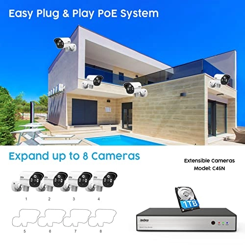 Home Security Camera System - 8CH