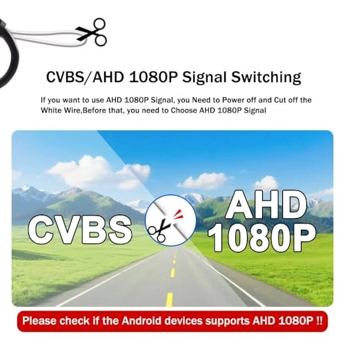 Reversing Camera Kit For Master 3 - Night Vision 1080P