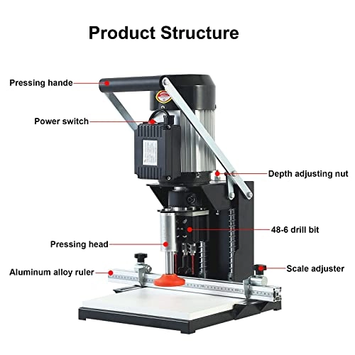 Hinge Drilling Machine - 1100W 2880 rpm 0-40mm