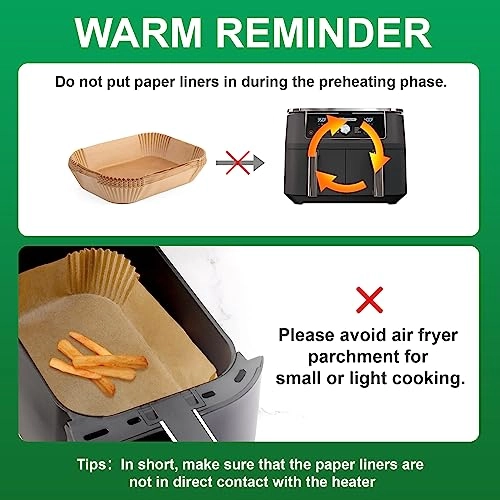 Air Fryer Liner - Paper 125 piece(s)