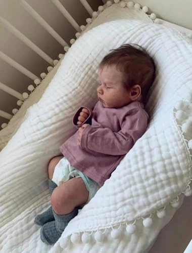 Reborn Baby Doll - 18 Inch Silicone Vinyl Rooted Hair Bundle