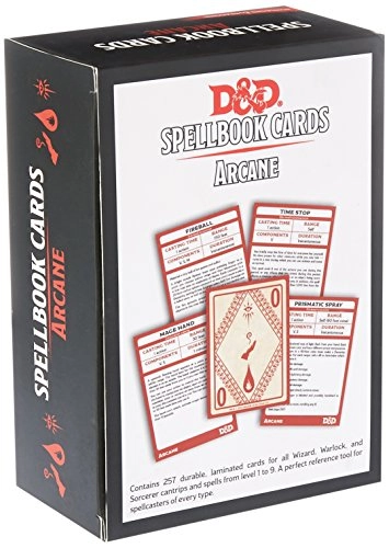 D&D RPG: Spellbook Cards - Arcane