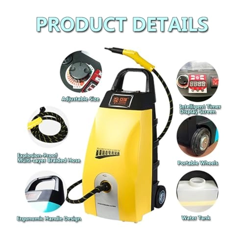 High Pressure Steam Cleaner - 4.0-5.0bar 3.5l